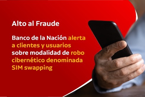 BN alerta a clientes y usuarios sobre modalidad de robo cibernético denominada SIM swapping
