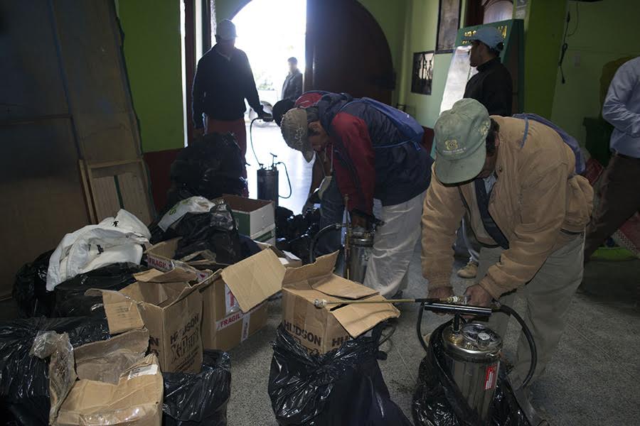 Cabana: Red de Salud Pacífico Norte y comuna de Pallasca inician fumigación contra la Uta