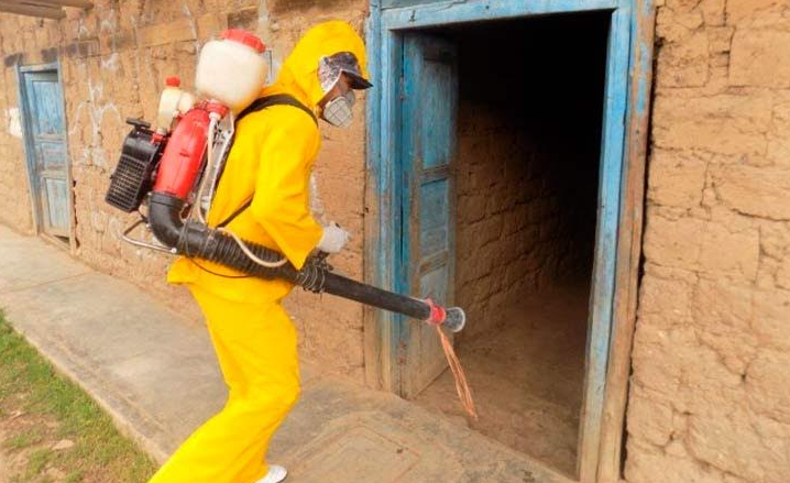 Pallasca: Red de Salud Norte fumiga viviendas para evitar propagación de la Uta