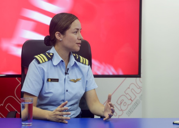 Mayor FAP Cinthya Hidalgo, la primera meteoróloga militar peruana en llegar a la Antártida