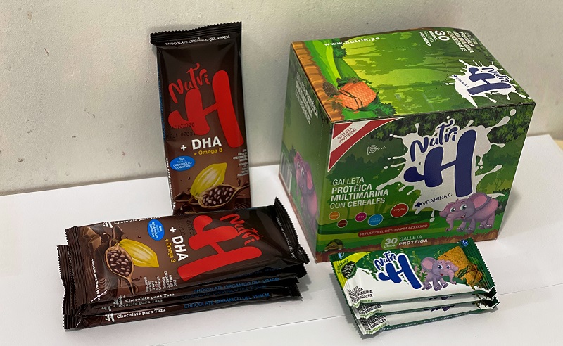 Creador de Nutri H lanza galletas vegetarianas contra la anemia y chocolate con Omega 3