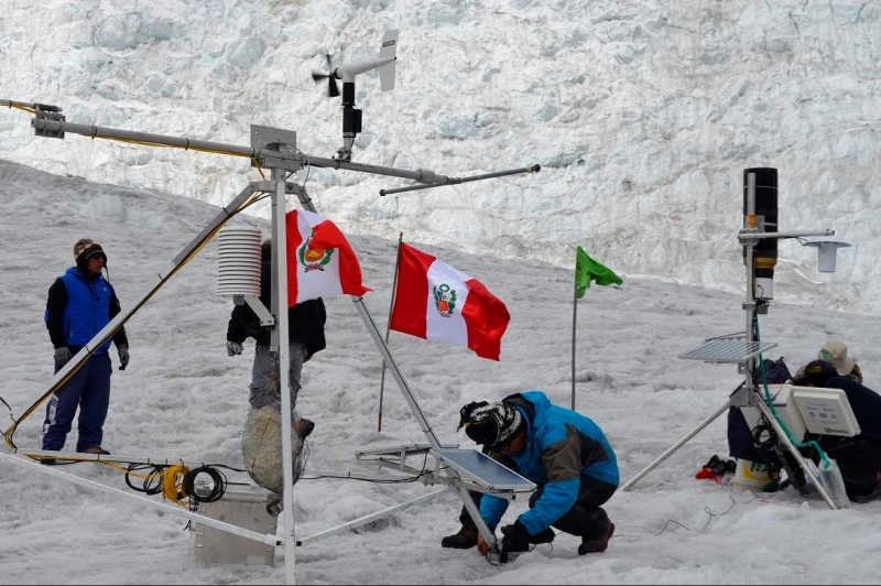 Autoridad Nacional del Agua y Senamhi Contribuyen al monitoreo de glaciares en Áncash