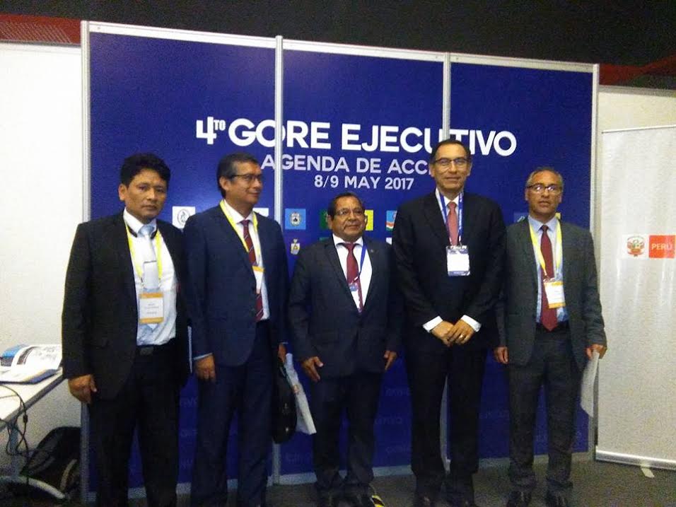  Gobernador de Áncash expuso obras de impacto ante ministro de Transportes