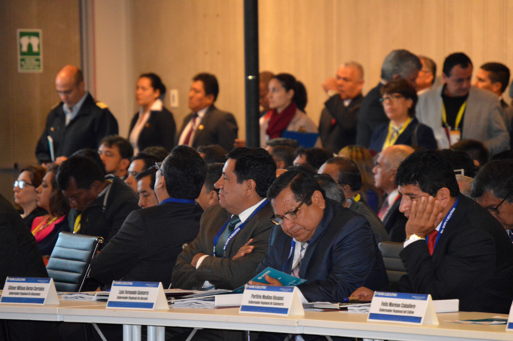 Gobernador de Áncash participa en la primera sesión del VI Gore Ejecutivo