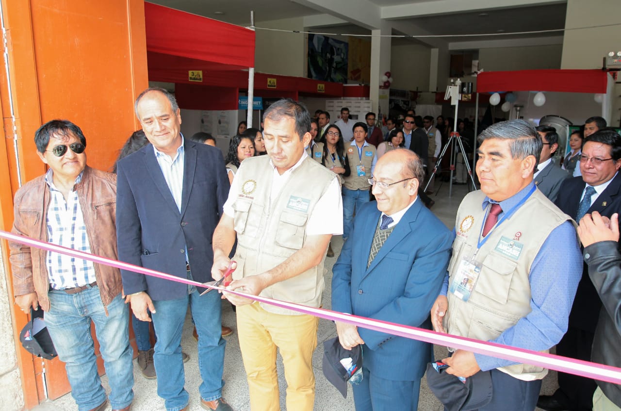 Gobernador regional inaugura feria minera "Ancashmin 2019"