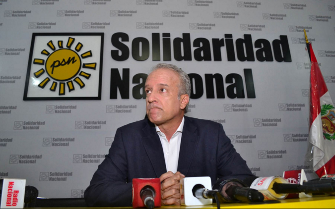 Elecciones 2016: Guerra-García renunció a ser candidato presidencial 