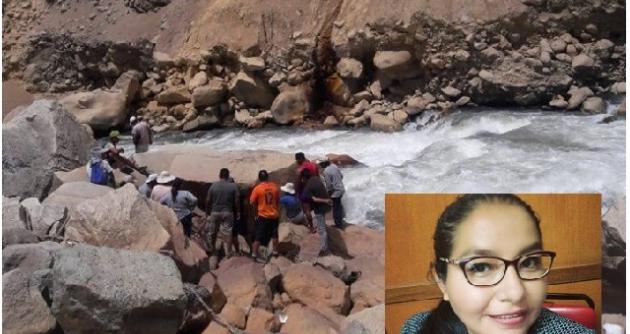 Áncash: Hallan cadáver de trabajadora municipal que cayó al río Santa cuando realizaba canotaje