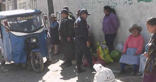 Alistan desalojo de invasores en el sector de Challhua