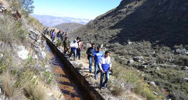 Inician constucción de canal de irrigación Shállap-Huapish-Toclla