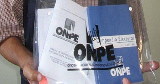ONPE sorteará este viernes ubicación de agrupaciones políticas en cédula de sufragio