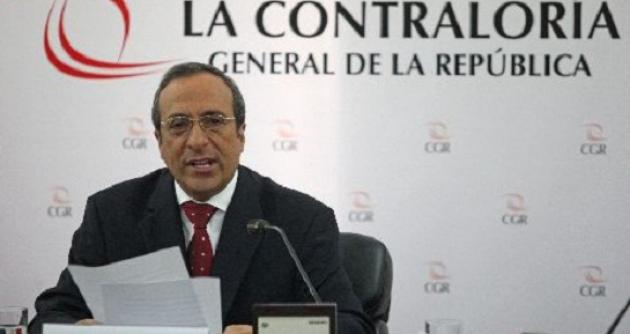 Contralor de la República: “Estamos bastante cerca de demostrar red de corrupción de Álvarez”