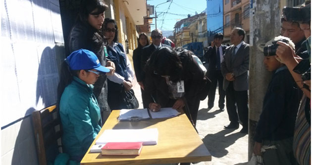 Reniec publica padrón electoral de Huaraz