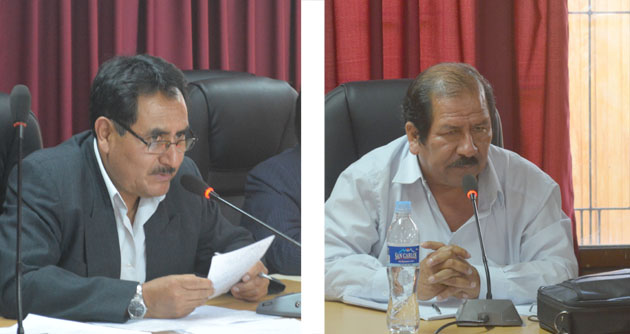 Consejo Regional no ratificó encargatura como presidente Regional a Zenón Ayala