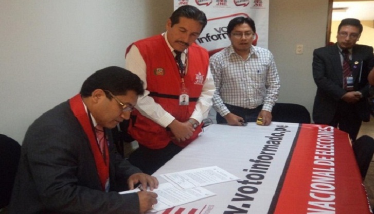 JEE de Huaraz concluyó con revisión de actas observadas