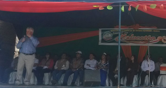 Ambicioso proyecto para el desarrollo del cultivo tecnificiado de melocotón en Raquia