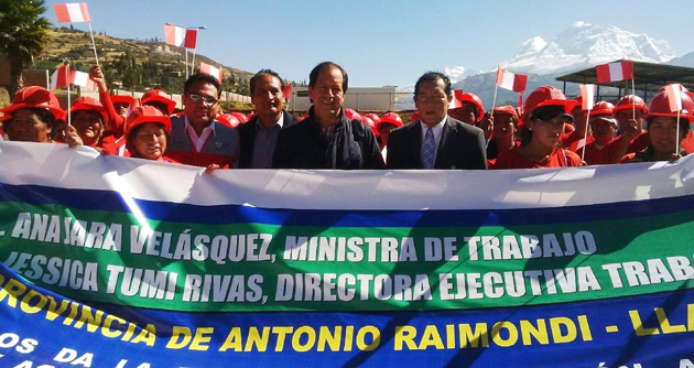 Trabaja Perú invertirá más de 6 millones en proyectos en Huaraz