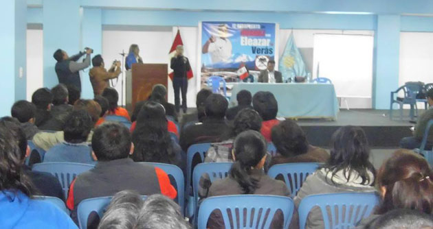 Candidato del Manpe sustenta viabilidad de construcción del Aeropuerto Regional