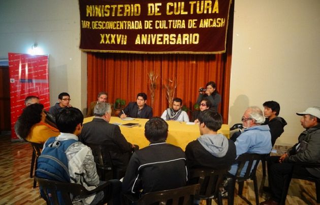 Dirección de Cultura realizó conversatorio “Huaraz Ayer y Hoy”