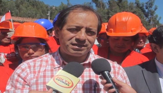 Viceministro de Trabajo inspeccionó obras en el centro poblado de Macashca