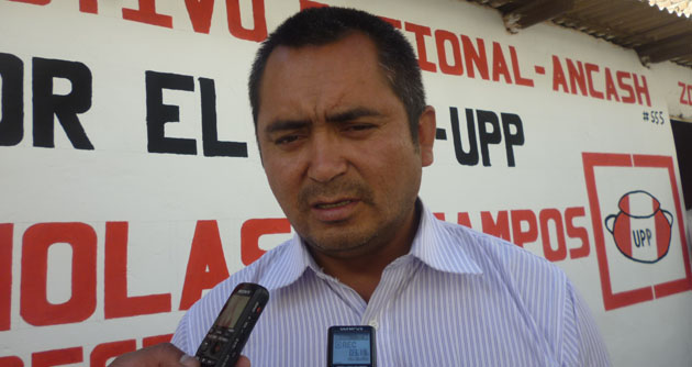 UPP desautoriza a Edwin Espejo Camones secretario de campaña