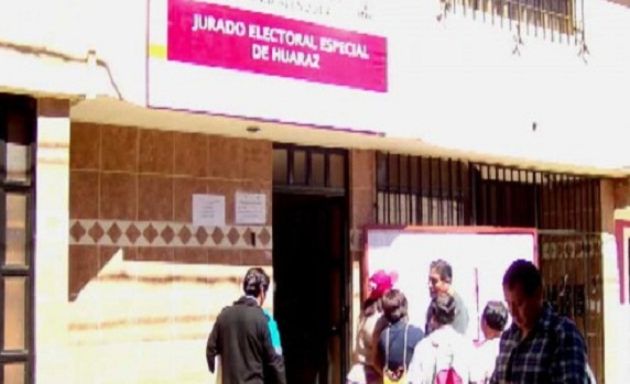 JEE de Huaraz informó en qué situación se encuentran listas de candidatos regionales