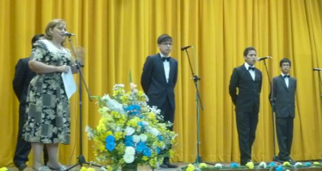 Hoy concierto del Cuarteto de Jóvenes Líricos de la Escuela Internacional Bel Canto en el Teatro del Centro Cultural