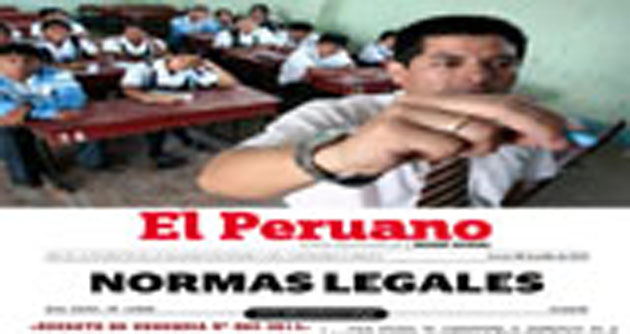 Docentes contratados recibirán 100 nuevos soles de aumento de sueldo