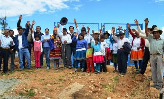 Caraz: Alcalde provincial inauguró obra de agua potable en Chuchin Pampa