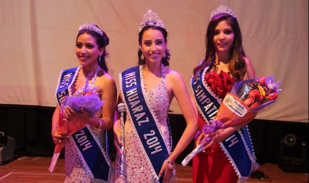 María Alejandra Hoyos es la nueva Señorita Huaraz 2014