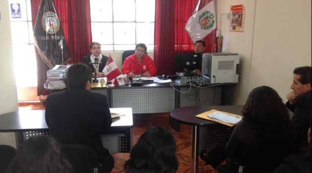 Presidente de la Corte de Áncash verificó situación de juzgados en Ocros