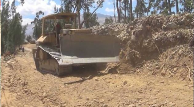 Alcalde encabezó trabajos de apertura de la avenida Confraternidad