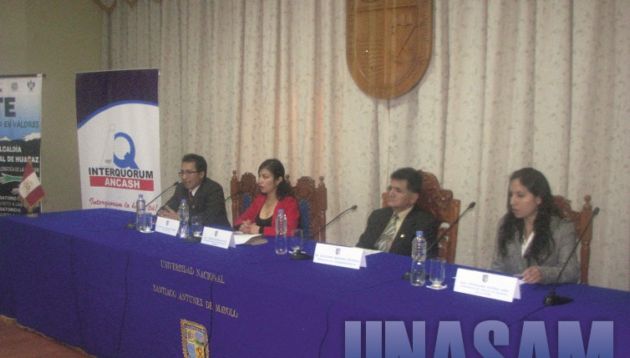 Círculo de estudios Paideia y rectorado de la Unasam desarrollarán debate electoral