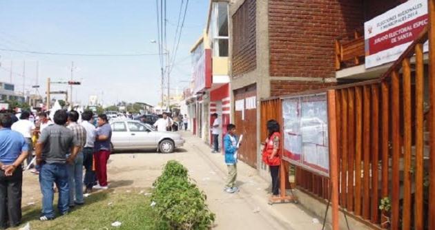 Chimbote: JEE del Santa detectó a cinco candidatos con condena vigente