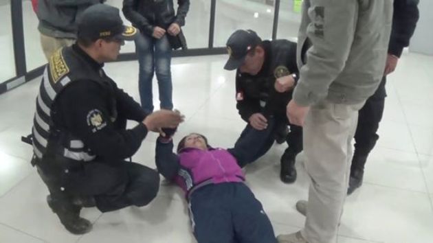 Joven mujer se desmayó durante paseo en centro cultural de Huaraz
