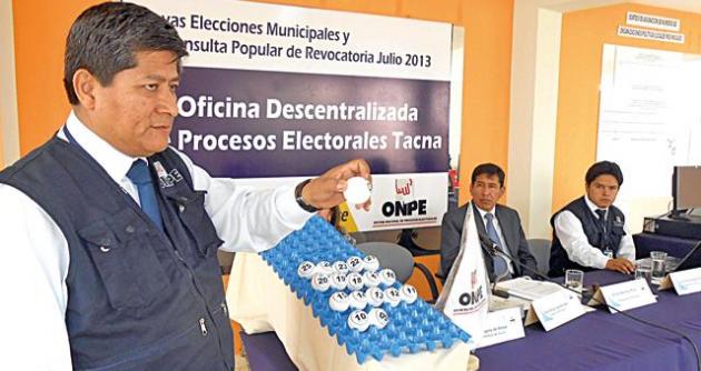 Este jueves 21 serán sorteados miembros de mesa para próximos comicios