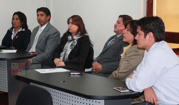 Personal de Corte de Áncash se capacita en procedimientos de recaudación