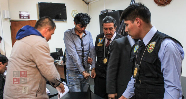 Juez dictamina 9 meses de prisión preventiva contra extorsionadores de escolares