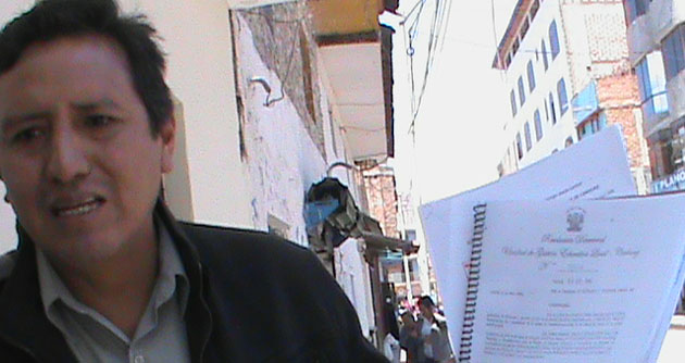 Remueven a director de la Ugel de Carhuaz Liborio Mejía León