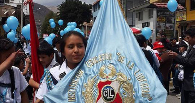 Libertanos celebran 186 años de creación del colegio más antiguo de Ancash