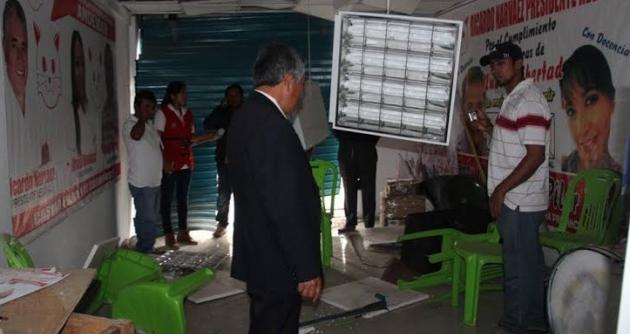 Detonan artefacto explosivo en local partidario de Andemar en Casma