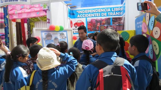 Escolares se unirán a campaña “Independencia libre de accidentes de tránsito”
