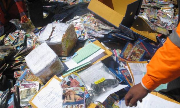 Ministerio Público de Huaraz destruyó más de tres mil CD´s “piratas”