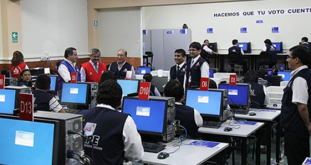 ONPE realizará mañana simulacro oficial del sistema de cómputo electoral en todo el país