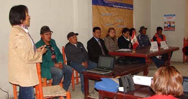 Convocan a reunión para el acuerdo de gobernabilidad del distrito de Colquiock 2015 – 2018