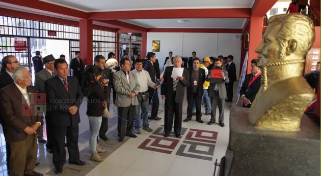 CSJAN rindió homenaje a prócer José Faustino Sánchez Carrión