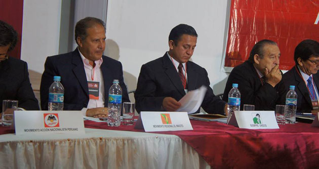 16 candidatos regionales firmaron pacto de gobernabilidad por la región Ancash