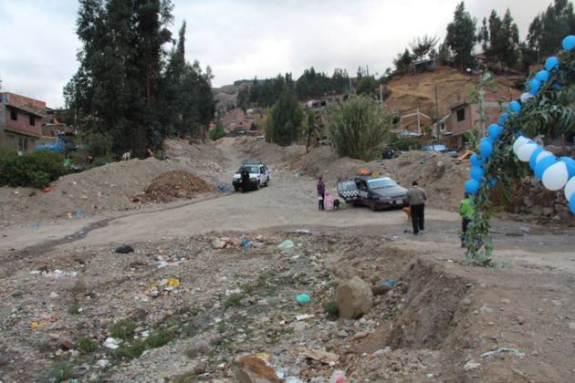 Municipalidad de Huaraz inicia trabajos en el puente Shaurama