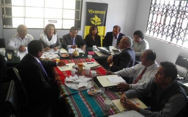 Vicepresidente regional informó situación real del GRA