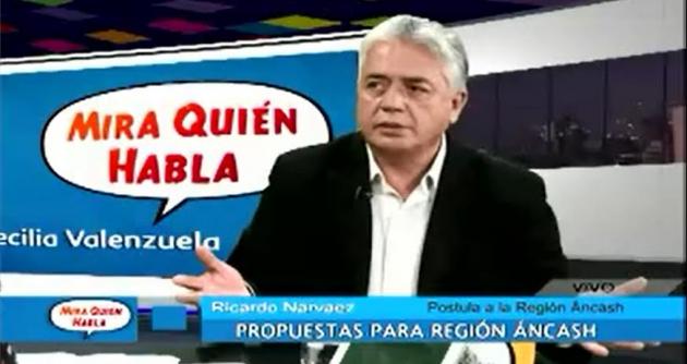 Ricardo Narváez propone “política cero soles” al empresariado ancashino