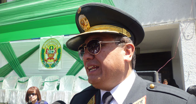 General Walter Sánchez: Fiorella Nolasco cuenta con seguridad policial